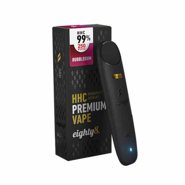 Eighty8 Vape Bubblegum HHC Hempoilshop