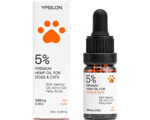 Ypsilon hemp extract cbd pet care 500mg