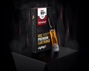 eighty8 hhc cartridge redcurrant black