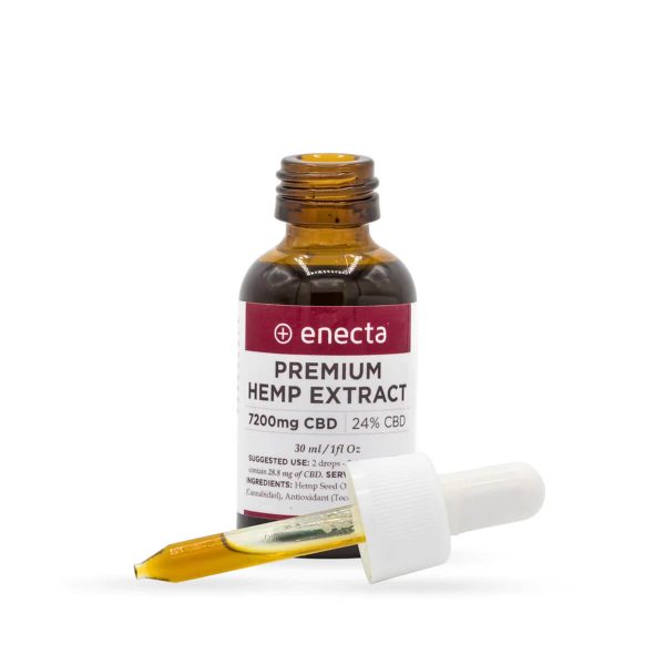 enecta 24 30ml bottle dropper hempoilshop