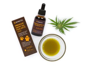 enecta cbd for pets 1500 30ml cannabis leaves