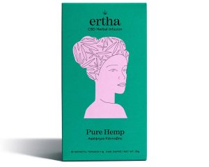 ertha cbd herbal infusion tsai pure hemp sage