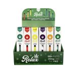 CBD disposable pen 250mg relax 800 puffs lemon