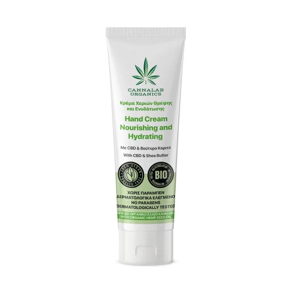 cannalab organics HEMP CREAM NOURISHING AND HYDRATING 50ml