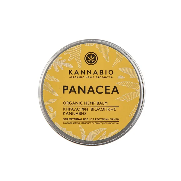 kannabio organic hemp balm panacea top