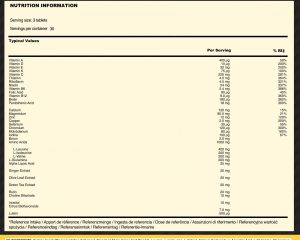 01 067 128 Optimen 90 tabs facts