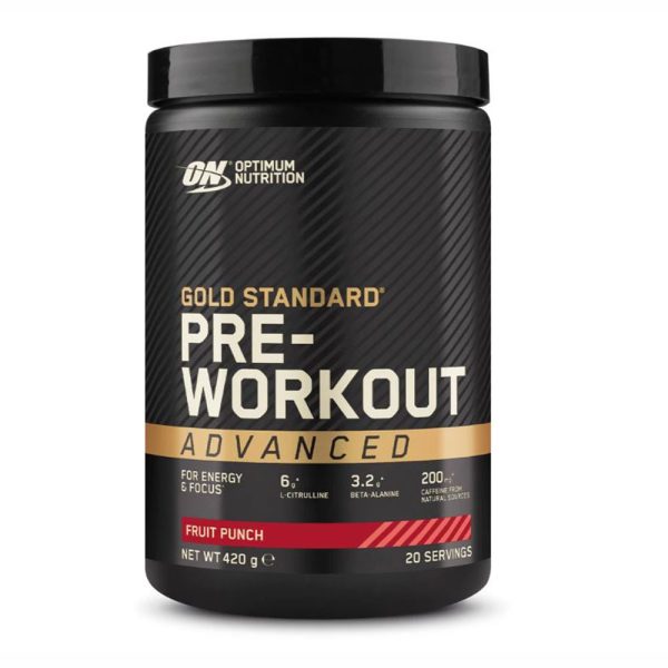 01 067 206 01 Pre Workout Advanced 420g Fruit Punch Web