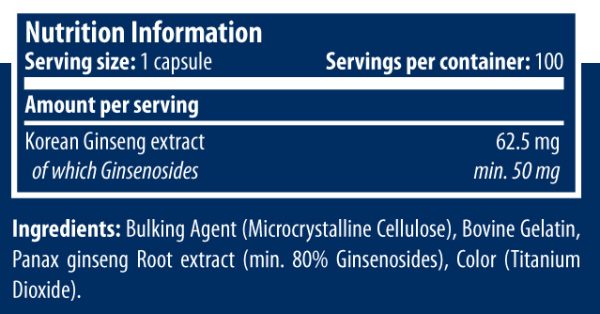 01 166 101 Mega Ginseng 100caps