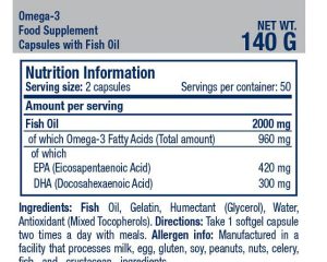 01 166 109 Omega3 100caps facts