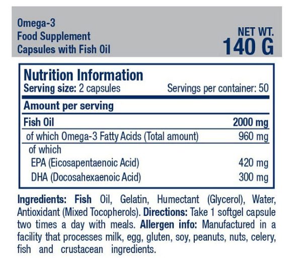 01 166 109 Omega3 100caps facts