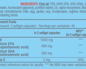 01 170 038 omega3 Omega3 90caps facts