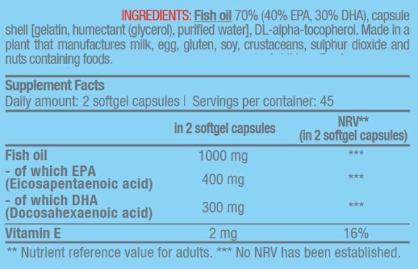 01 170 038 omega3 Omega3 90caps facts