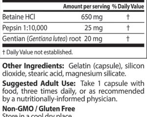 23718 doc best betaine hcl 360caps facts