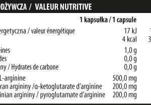 Activlab Arginine 3 120 Facts 1