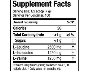 BCAA XPress 700g facts