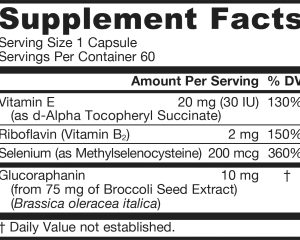 jarrow formulas selenium synergy 60 caps facts