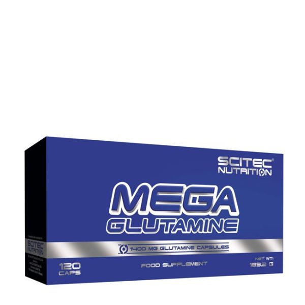 mega glutamine 120 caps enlarge