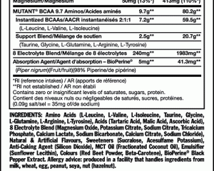 mutant bcaa 97 tropical mango info