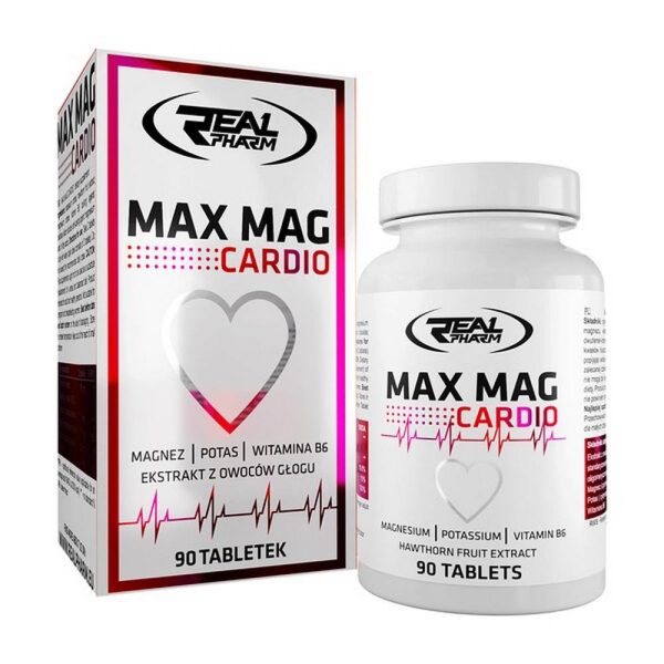 real pharm max mag cardio tablets 90