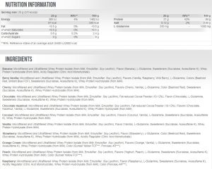 scitec nutrition 100 whey isolate facts