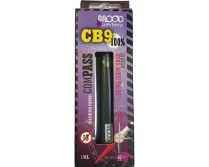 MOOD COMPASS CB9 Disposable Vape Pen Bubblegum Kush - Hybrid 1ml