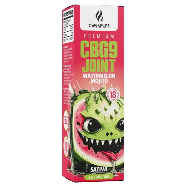 canapuff cbg9 joint watermelon mojito 2g