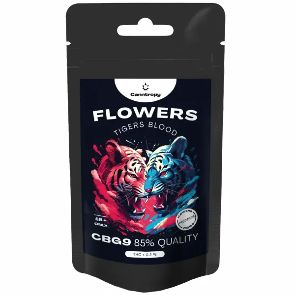 canntropy flowers cbg9 tigers blood 1g