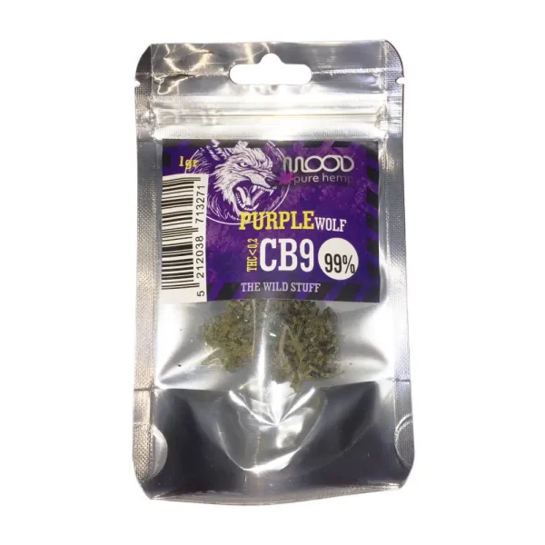 mood cb9 flower purple wolf 1gr